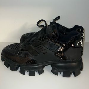 Prada Cloudbust Thunder sequined sneakers